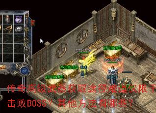 ߼ȡ;ѵڻBOSSЩ