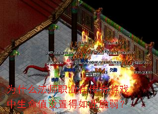为什么法师职业在传奇游戏中生命值设置得如此脆弱? 为什么法师职业在传奇游戏中生命值设置得如此脆弱?