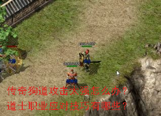 传奇狗道攻击太强怎么办?道士职业应对<a href=