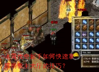 冰雪传奇新手如何快速掌握刷教主大厅的技巧? 冰雪传奇新手如何快速掌握刷教主大厅的技巧?