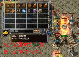 购买武器时如何判断它的真正价值? 购买武器时如何判断它的真正价值?