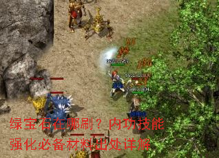 绿宝石在哪刷?内功技能强化必备材料出处详解 绿宝石在哪刷?内功技能强化必备材料出处详解