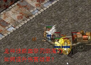 龙神技能血祭刃扇魔力如何提升伤害效果? 龙神技能血祭刃扇魔力如何提升伤害效果?