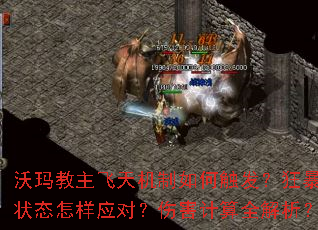 沃玛教主飞天机制如何触发?狂暴状态怎样应对?伤害计算全解析? 沃玛教主飞天机制如何触发?狂暴状态怎样应对?伤害计算全解析?