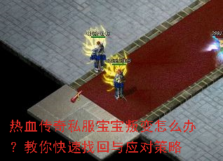 热血传奇私服宝宝叛变怎么办?教你快速找回与应对策略 热血传奇私服宝宝叛变怎么办?教你快速找回与应对策略