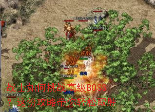 战士如何挑战高级BOSS?这份攻略带你轻松取胜 战士如何挑战高级BOSS?这份攻略带你轻松取胜