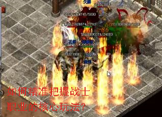 如何精准把握战士职业的核心玩法? 如何精准把握战士职业的核心玩法?