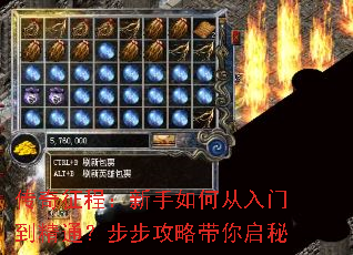 传奇征程:新手如何从入门到精通?步步攻略带你启秘 传奇征程:新手如何从入门到精通?步步攻略带你启秘