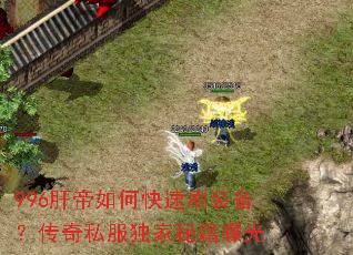 996肝帝如何快速刷装备?传奇私服独家秘籍曝光 996肝帝如何快速刷装备?传奇私服独家秘籍曝光