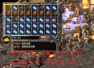 《传奇私服》最新全方位攻略:从萌新到高手的进阶之路 《传奇私服》最新全方位攻略:从萌新到高手的进阶之路
